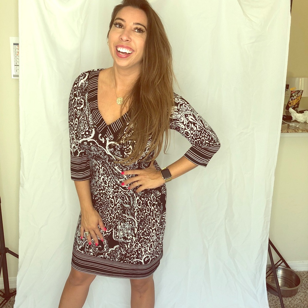 Black and White Dress